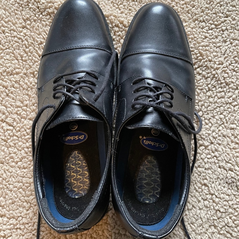Men’s black dress shoes - Dr Scholl’s (10.5 Wide)